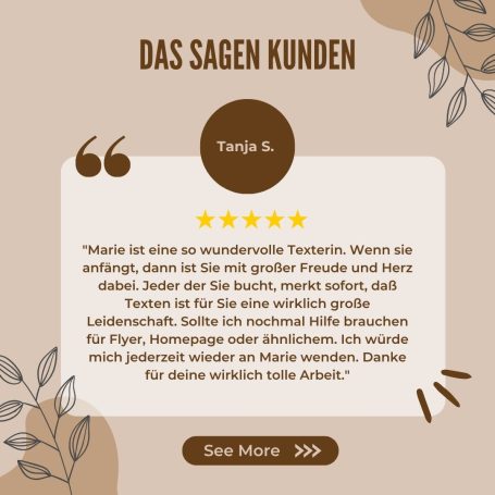 Kundenfeedback_Werbetexte